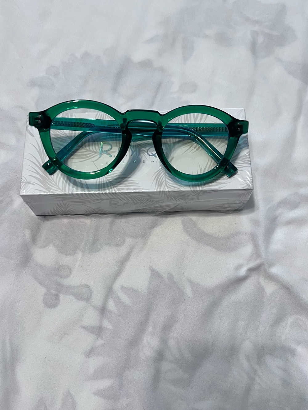 Women’s Green Round Fashion Glasses